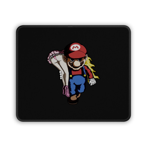Nintendo Mario And Peach Funny Mouse Pad Nintendo Mario And Peach Funny Mouse Pad