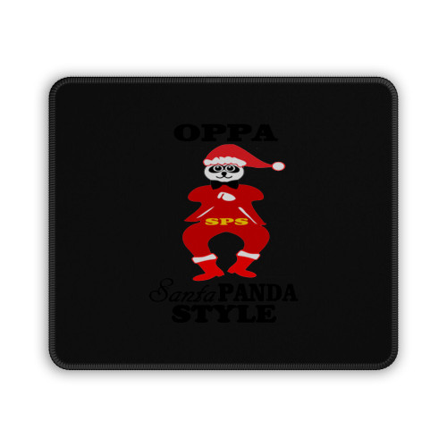 Oppa Santa Panda Style Sps Mouse Pad