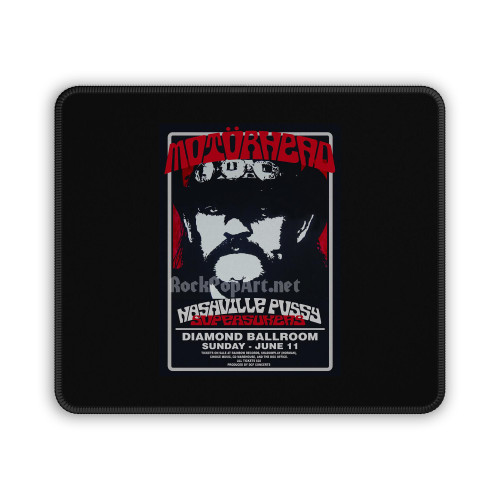 Motorhead 2000 Lemmy Concert Poster Mouse Pad