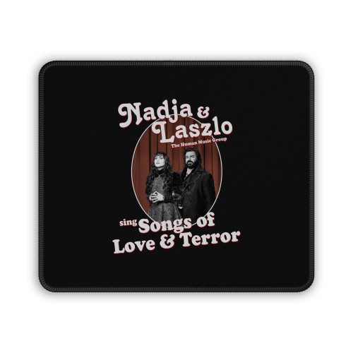 Nadja And Laszlo Sing Songs Of Love And Terror Vintage Mouse Pad