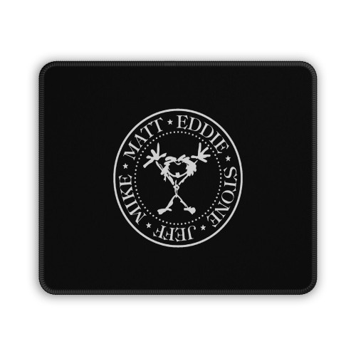 Pearl Jam Rock Band Eddie Ston Jeff Mike Matt Mouse Pad