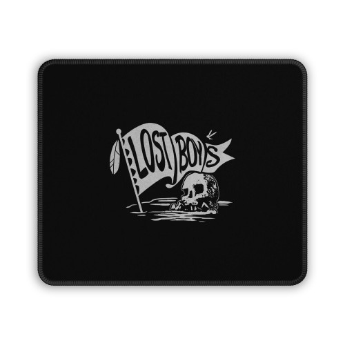 Peter Pan The Lost Boys Skull Clan Banner Disney Mouse Pad