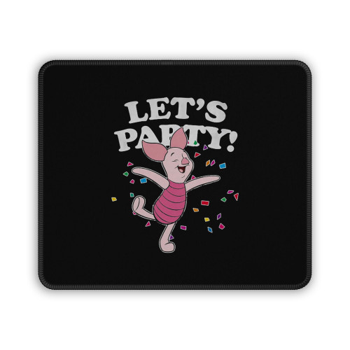 Piglet Winnie The Pooh Let's Party Mouse Pad