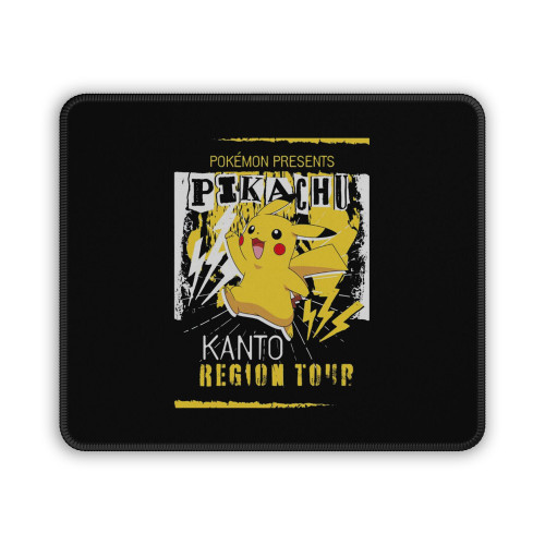 Pikachu Kanto Region Tour Mouse Pad