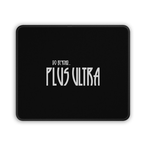Plus Ultra White Mouse Pad