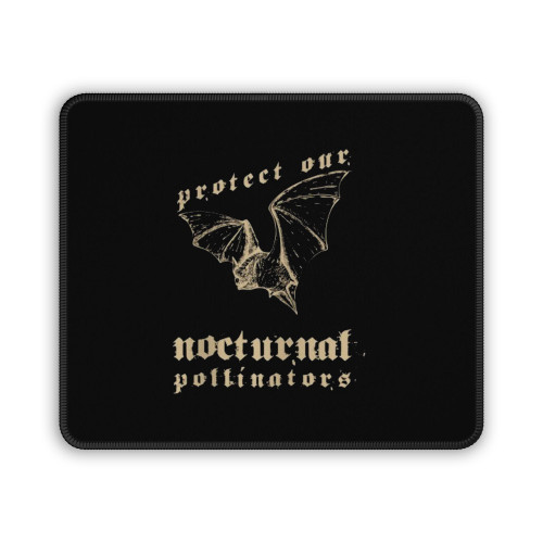 Protect Our Nocturnal Pollinators Bat Mouse Pad