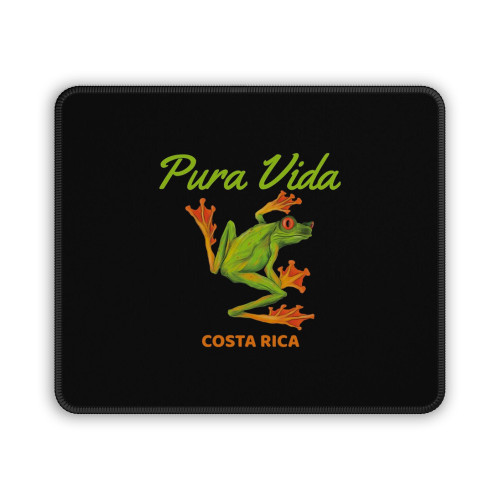 Pura Vida Frog Costa Rica Beach Vibes Mouse Pad