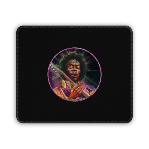 Purple Haze Jimi Hendrix Mouse Pad Purple Haze Jimi Hendrix Mouse Pad