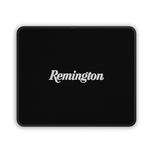 Remington Script White Mouse Pad