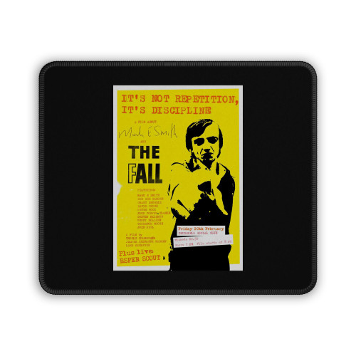 Rip Mark E Smith Poster Mouse Pad