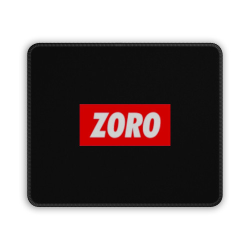 Roronoa Zoro Red Mouse Pad