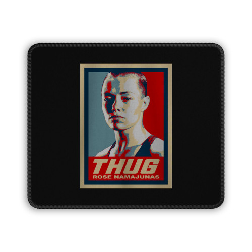 Rose Thug Namajunas Mma Mouse Pad