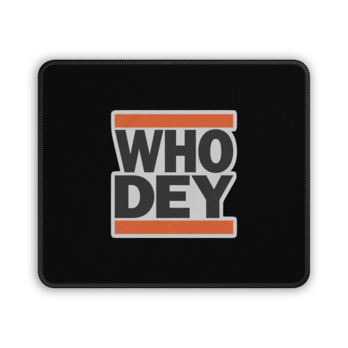 Run Dmc Style Who Dey Mouse Pad