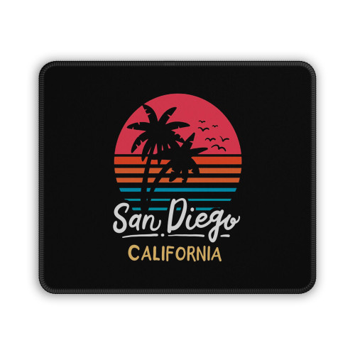 San Diego California Ca Vintage Mouse Pad
