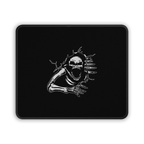 Scary Skeleton Mouse Pad