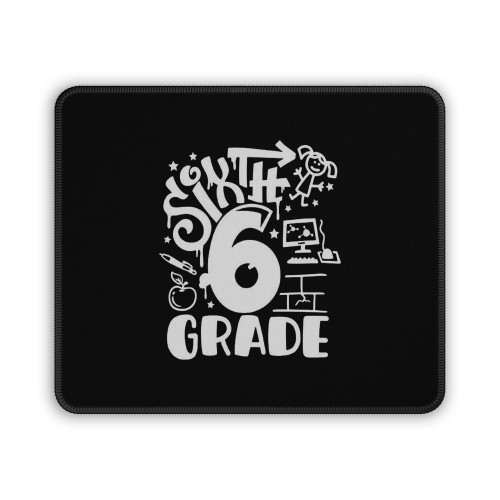Sixth Grade 6 Grade Mouse Pad
