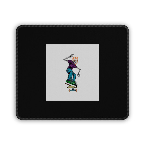 Skatazz Skeleton Mouse Pad