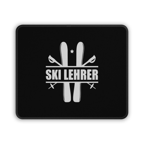 Ski Instructor Skiing Winter Mountains Downhill Slope Mouse Pad Ski Instructor Skiing Winter Mountains Downhill Slope Mouse Pad