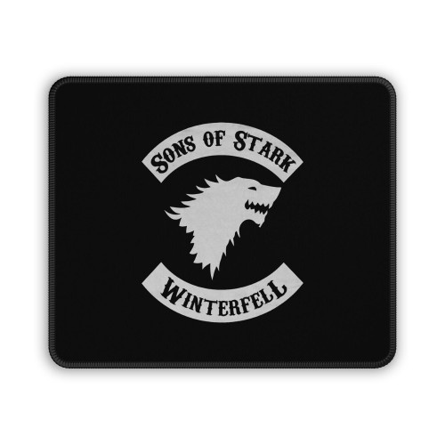 Sons Of Stark Game Of Thrones Winterfell Series Strong Fun Mouse Pad
