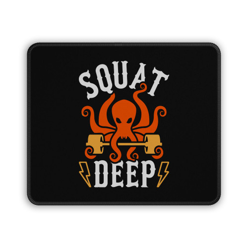 Squat Deep Kraken Mouse Pad