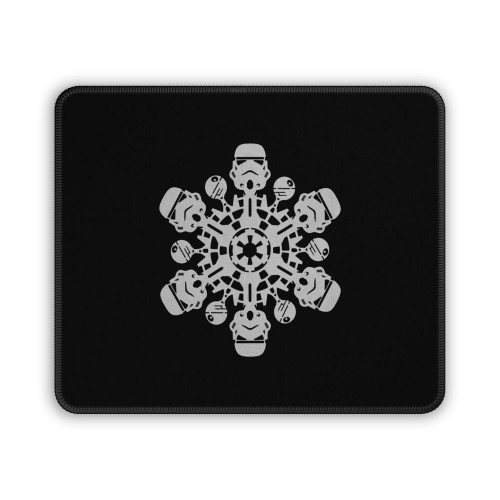 Star Wars Stormtrooper Snowflake Graphic Mouse Pad