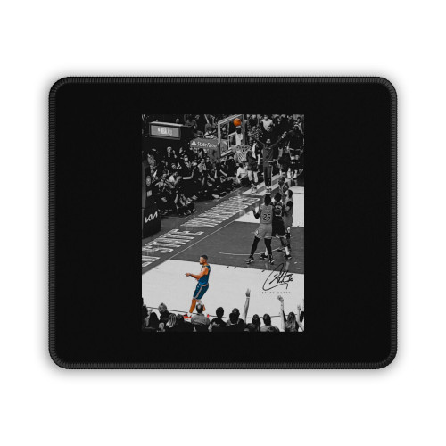 Steph Curry For Three Mouse Pad