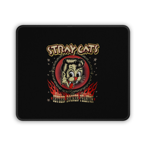 Stray Cats Setzer Rocker Phantom Mouse Pad