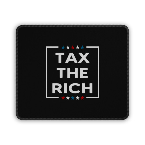 Tax The Rich Aoc Star Mouse Pad