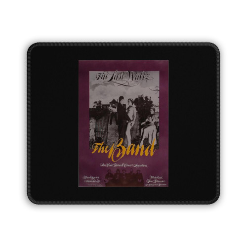 The Band Vintage Concert From Winterland Mouse Pad