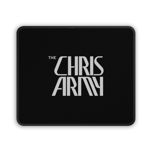 The Chris Army Concept Type Mouse Pad The Chris Army Concept Type Mouse Pad