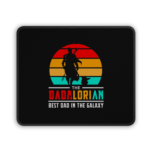 The Dadalorian Fathers Day Funny Mouse Pad