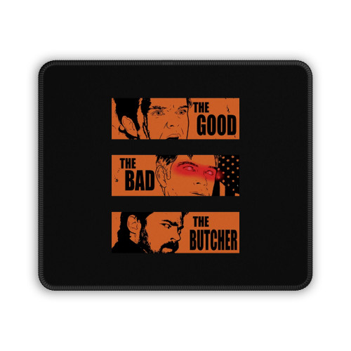 The Good The Bad The Butcher Vintage Mouse Pad