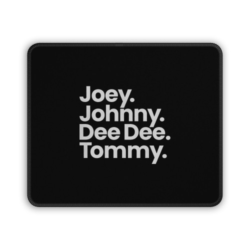 The Ramones Joey Johnny Dee Dee Tommy Guitar Player Teacher Band Mouse Pad