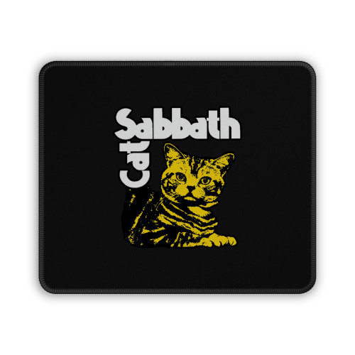 Black Metal Cat Sabbath Mouse Pad