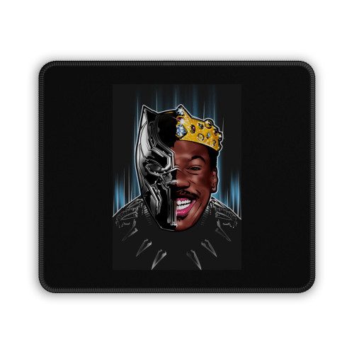 Black Panther Of Zamunda Mouse Pad