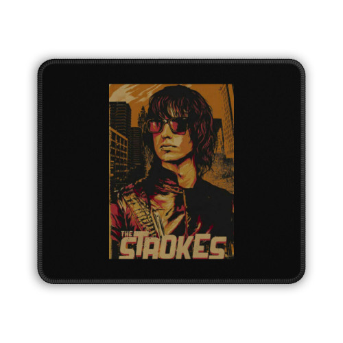The Strokes Pop Rock Retro Vintage Indie Mouse Pad