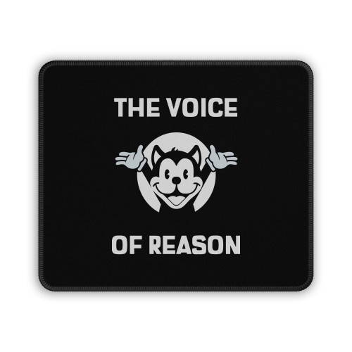The Voice Of Reason Mickey Mouse Mouse Pad