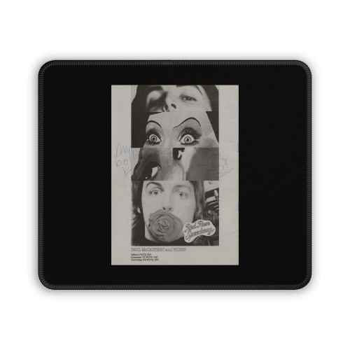 The Who Keith Moon And Marc Bolan Poster Mouse Pad