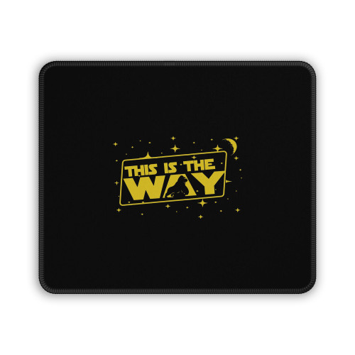 This Is The Way Funny Stonks Mouse Pad
