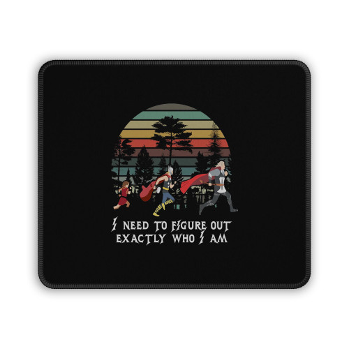 Thor Running Thor Love And Thunder Marvels Fan Mouse Pad