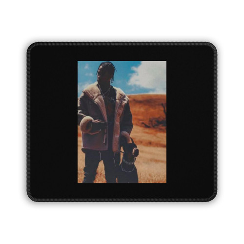 Travis Scott Photoshoot Mouse Pad