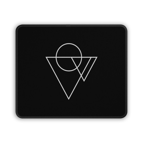 Triangle And Circle Mouse Pad