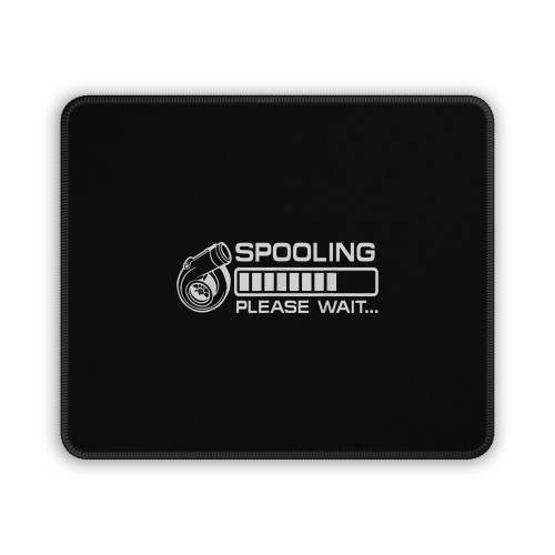 Turbo Spooling Lag For Car Enthusiasts Mouse Pad