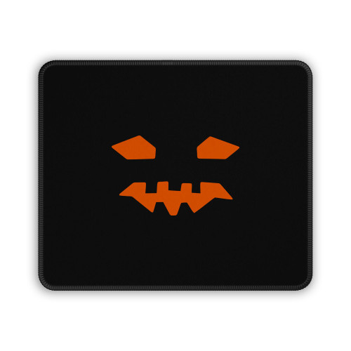 Unny Halloween Pumpkin Face Mouse Pad