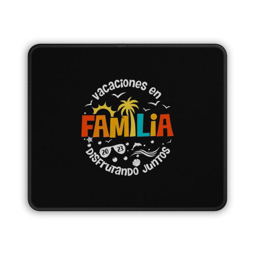 Vacaciones En Familia 2023 Mouse Pad