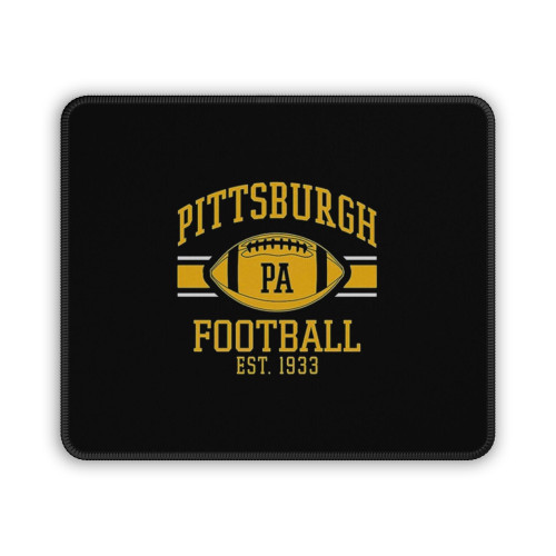 Vintage Pittsburgh Football Est 1933 Mouse Pad