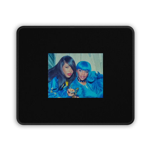 Vintage Style Aaliyah Mouse Pad