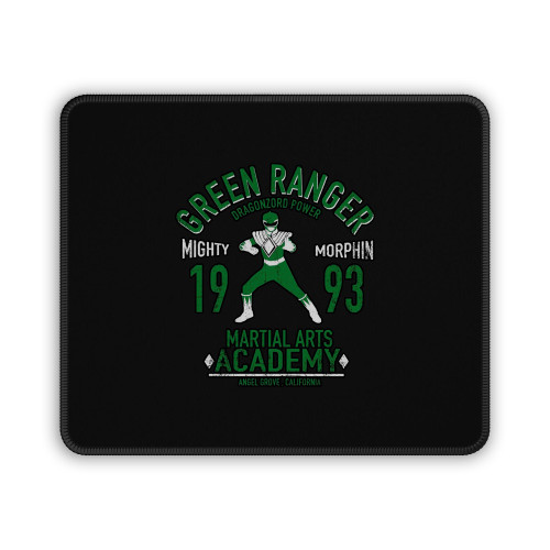 Power Ranger Green Mouse Pad Power Ranger Green Mouse Pad