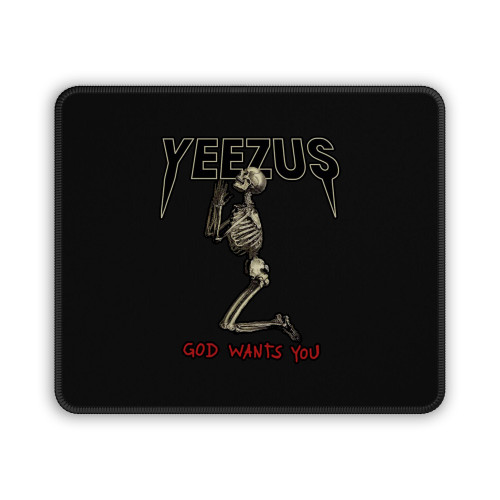 Praying Skull Mouse Pad
