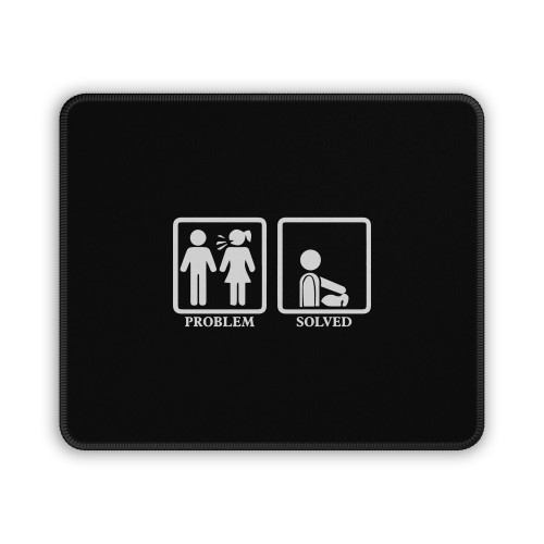 Problem Solved Marriage Funny Mouse Pad